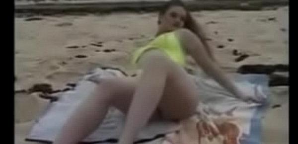  African Beach Sex - One pussy, two dick.